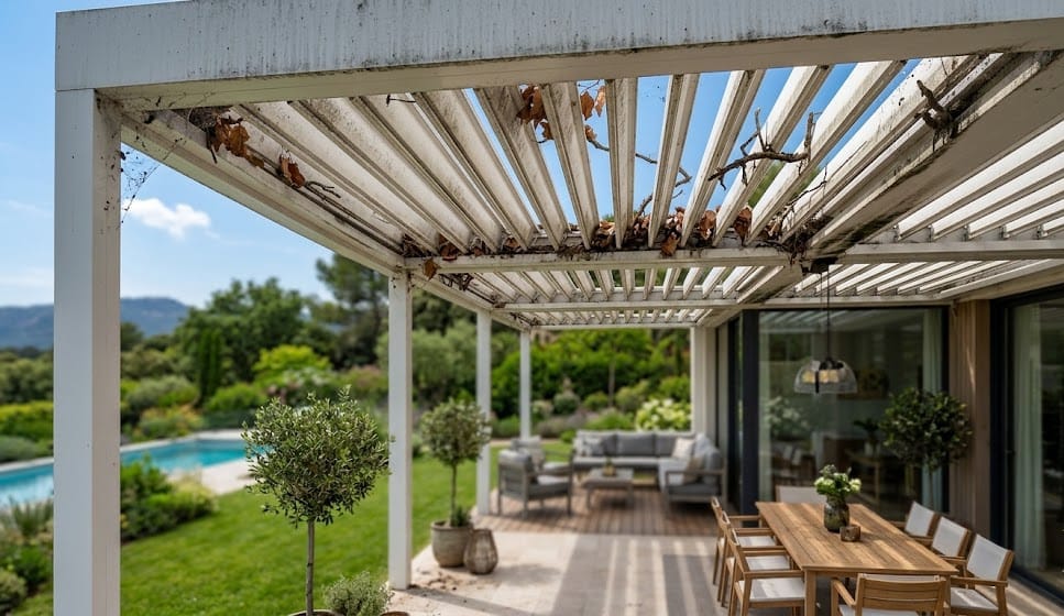 Pérgola después